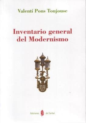 INVENTARIO GENERAL DEL MODERNISM | 9788476284919 | PONS TOUJOUSE, AGUSTI