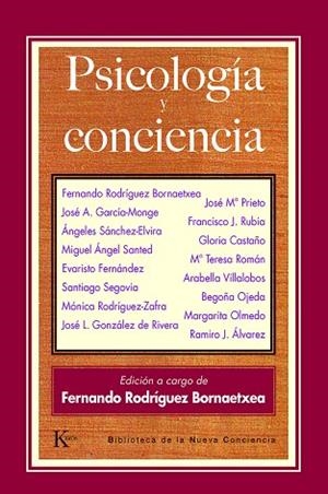 PSICOLOGIA Y CONCIENCIA | 9788472456617 | BARNAETXEA