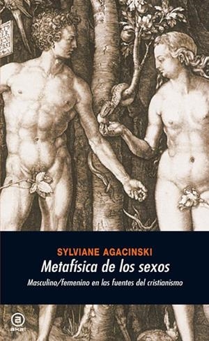 METAFISICA DE LOS SEXOS | 9788446024187 | AGACINSKI