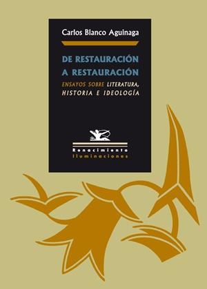 DE RESTAURACION A RESTAURACION | 9788484723516 | AGUINAGA