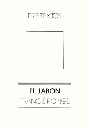 EL JABON | 9788485081042 | PONGE
