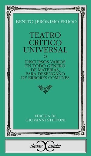 TEATRO CRITICO UNIVERSAL | 9788470394690 | FEIJOO