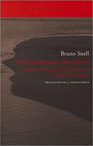 DESCUBRIMIENTO DEL ESPIRITU AC-1 | 9788496834224 | SNELL, BRUNO