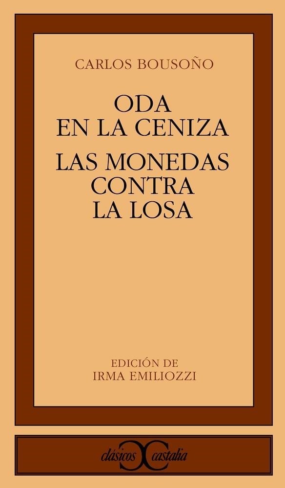 ODA EN LA CENIZA | 9788470395895 | BOUSOÑO