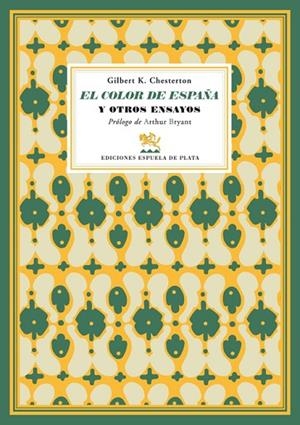 EL COLOR DE ESPAÑA | 9788496956353 | CHESTERTON