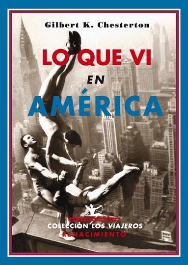 LO QUE VI EN AMERICA | 9788484724568 | CHESTERTON