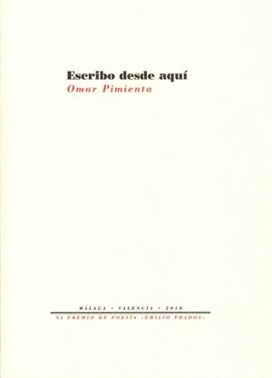 ESCRIBO DESDE AQUI | 9788492913206 | PIMIENTA