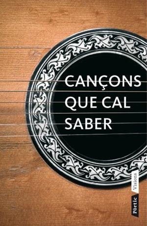 CANÇONS QUE CAL SABER | 9788498090833 | AUTORS, DIVERSOS