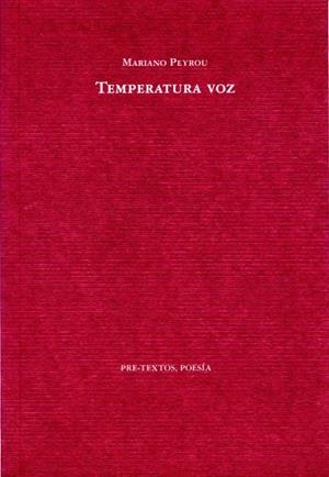 TEMPERATURA VOZ | 9788492913282 | PEYROU