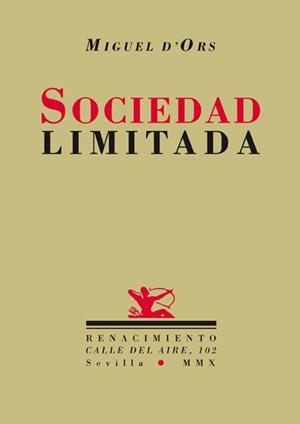 SOCIEDAD LIMITADA | 9788484725169 | D'ORS