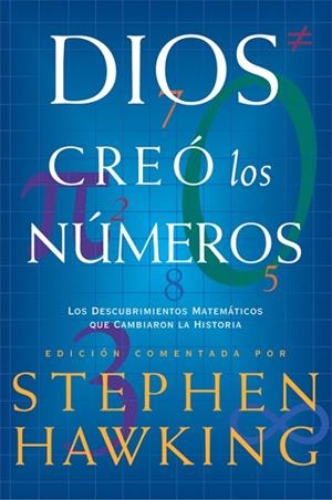 DIOS CREO LOS NUMEROS | 9788498920956 | HAWKING