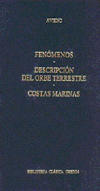 FENOMENOS,ESCRIPCION DEL OBRE | 9788424923143 | AVIENO