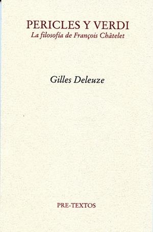 PERICLES Y VERDI | 9788492913497 | DELEUZE