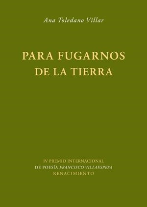 PARA FUGARNOS DE LA TIERRA | 9788484725992 | VILLAR