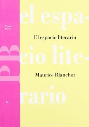 ESPACIO LITERARIO | 9788475097152 | BLANCHOT, MAURICE