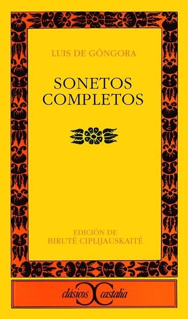 SONETOS COMPLETOS | 9788470390869 | GONGORA