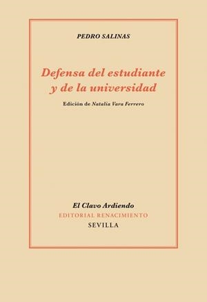 DEFENSA DEL ESTUDIANTE | 9788484726463 | SALINAS