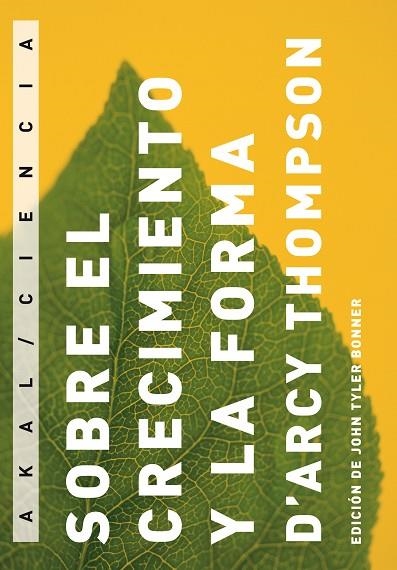 SOBRE EL CRECIMIENTO Y LA FORMA | 9788446033394 | THOMPSON, D¿ARCY