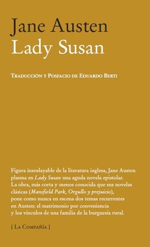 LADY SUSAN | 9788483930687 | AUSTEN