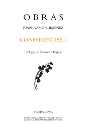 CONFERENCIAS I | 9788498950847 | RAMóN JIMéNEZ, JUAN