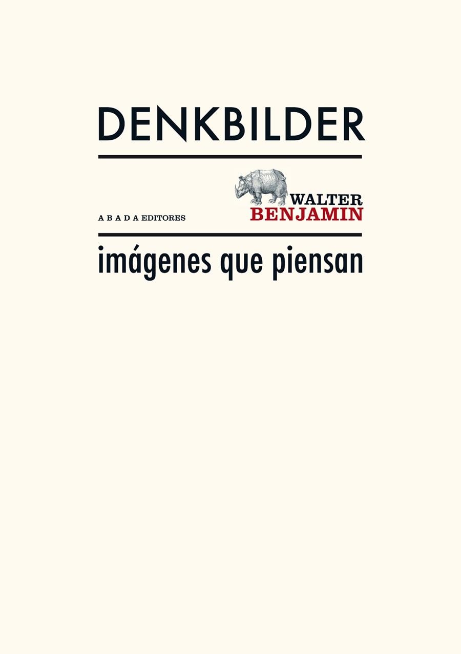IMAGENES QUE PIENSAN | 9788415289395 | BENJAMIN