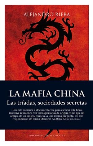LA MAFIA CHINA | 9788496632622 | RIERA