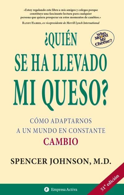 QUIEN SE HA LLEVADO MI QUESO? | 9788495787095 | JOHNSON