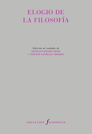 ELOGIO DE LA FILOSOFIA | 9788415576273 | VARIS