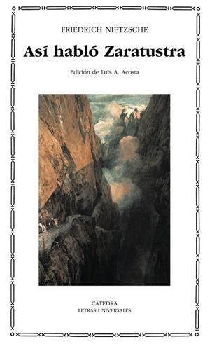 ASI HABLO ZARATUSTRA | 9788437625027 | NIETZSCHE