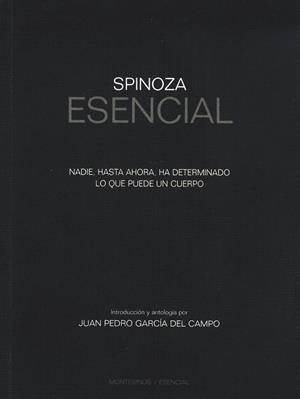 SPINOZA ESENCIAL | 9788415216407 | GARCíA DEL CAMPO, JUAN PEDRO