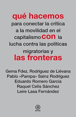 QUÉ HACEMOS CON LAS FRONTERAS | 9788446038542 | VARIS