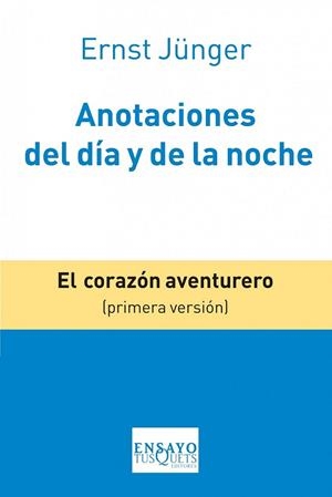 ANOTACIONES DEL DÍA Y DE LA NOCHE | 9788483834633 | JÜNGER