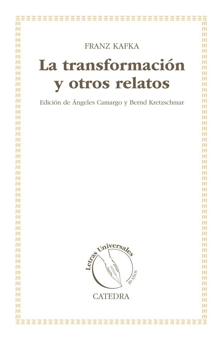 LA TRANSFORMACIÓN Y OTROS RELATOS | 9788437631752 | KAFKA