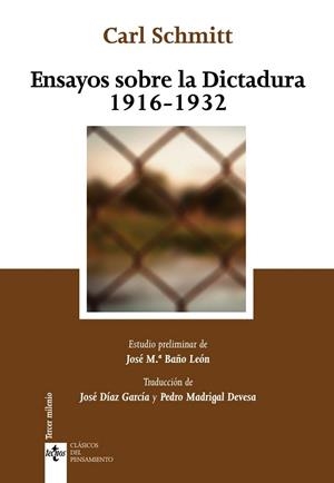ENSAYOS SOBRE LA DICTADURA (1916-1932) | 9788430958597 | SCHMITT