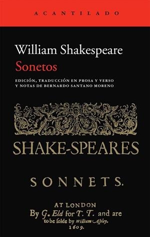 SONETOS | 9788415689324 | SHAKESPEARE, WILLIAM