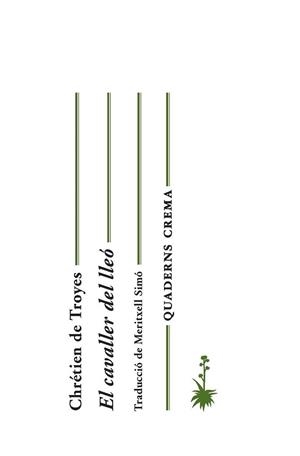 CAVALLER DEL LLEO, EL | 9788477275480 | CHRÉTIEN DE TROYES