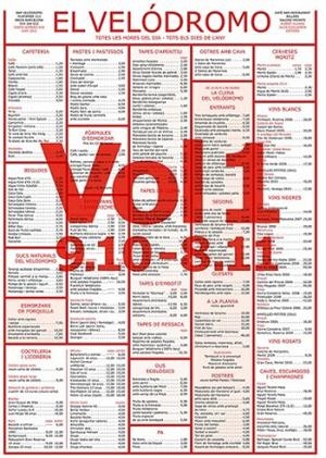 CARTES DEL BAR VELODROMO | 9788416033034 | DIVERSOS