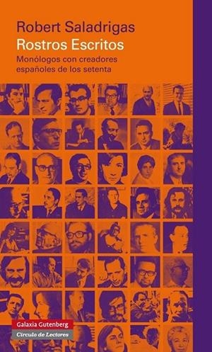 ROSTROS ESCRITOS | 9788415863809 | SALADRIGAS
