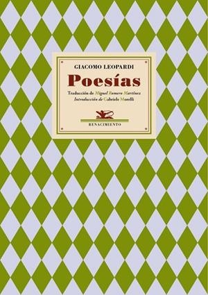 POESÍAS | 9788484728238 | LEOPARDI, GIACOMO