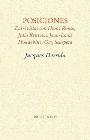 POSICIONES | 9788415576938 | DERRIDA, JACQUES