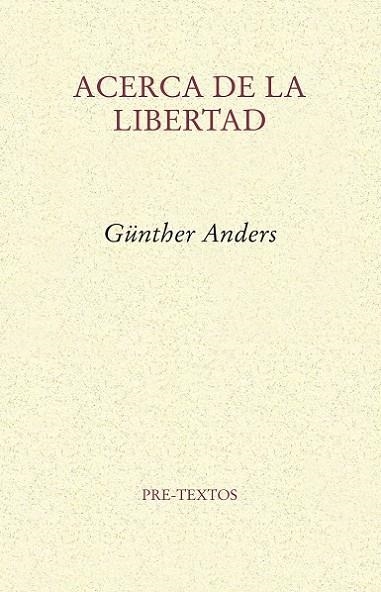 ACERCA DE LA LIBERTAD | 9788415576822 | ANDERS