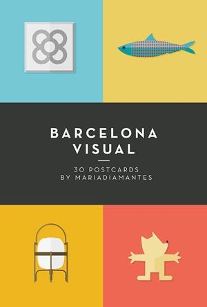 BARCELONA VISUAL - POSTALES | 9788415888871 | DIAMANTES