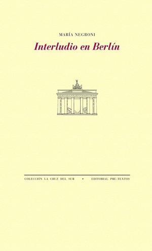 INTERLUDIO EN BERLÍN | 9788415894544 | NEGRONI, MARIA