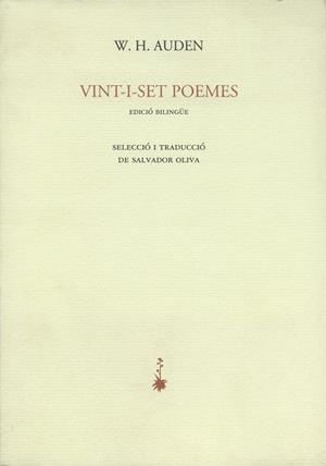 VINT-I-SET POEMES | 9788477271390 | AUDEN, W. H