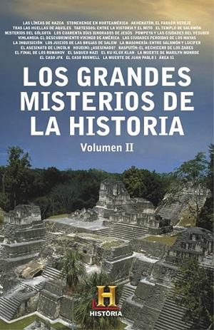 GRANDES MISTERIOS DE  HISTORIA volumen 2 | 9788401347245 | DIVERSOS