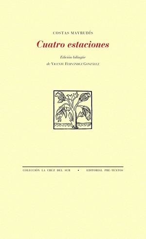 CUATRO ESTACIONES | 9788415894780 | MAVRUDIS, COSTAS