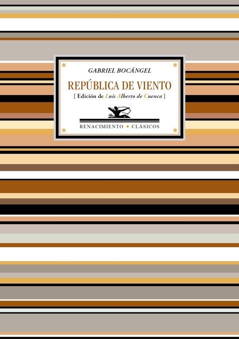 REPÚBLICA DE VIENTO | 9788416246199 | BOCANGEL, GABRIEL