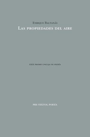 PROPIEDADES DEL AIRE, LAS | 9788415894940 | BALTANAS, ENRIQUE