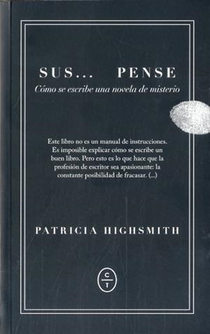 SUS... PENSE (SUSPENSE) | 9788461733750 | HIGHSMITH, PATRICIA