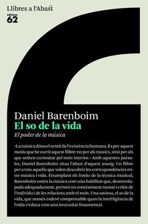 EL SO DE LA VIDA | 9788429761375 | BARENBOIM